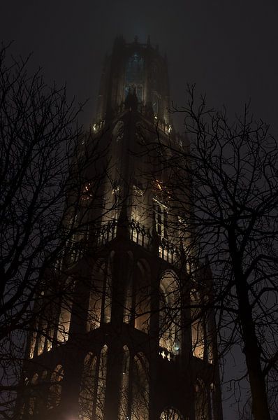 De Domtoren in de mist von Jeroen Knippenberg