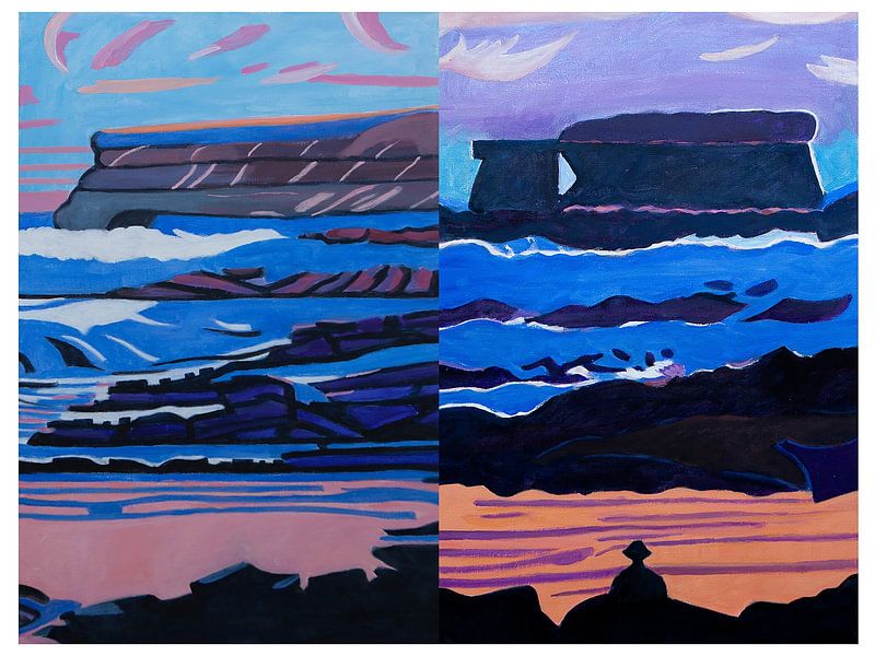 Atlantic coast by Antonie van Gelder Beeldend kunstenaar