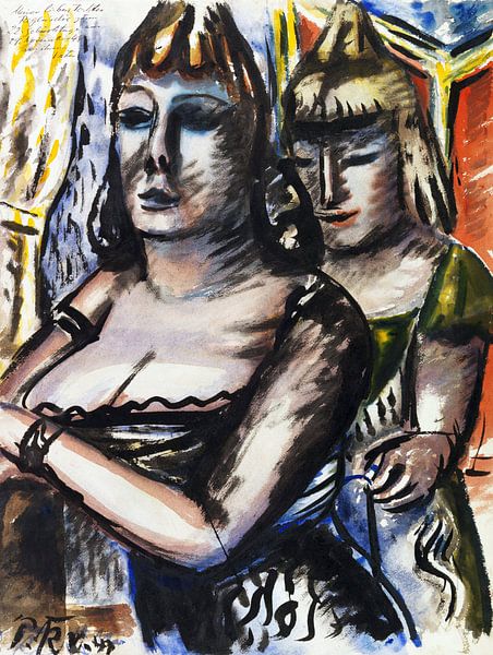 Diva im Zirkus, Paul Kleinschmidt, 1947 von Atelier Liesjes