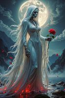 SELYRITH: The Spirit of the White Lady with the Rose of Transience