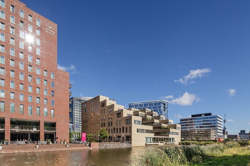 Amsterdam ZuidAs Gershwinlaan von de Boelelaan, Niederlande von Martin Stevens