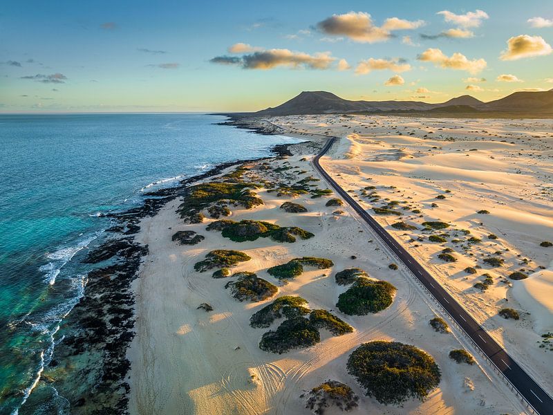Sanddünen auf Fuerteventura, Kanarische Inseln von Michael Abid
