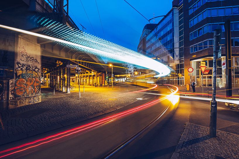 Berlin – Hackescher Markt van Alexander Voss