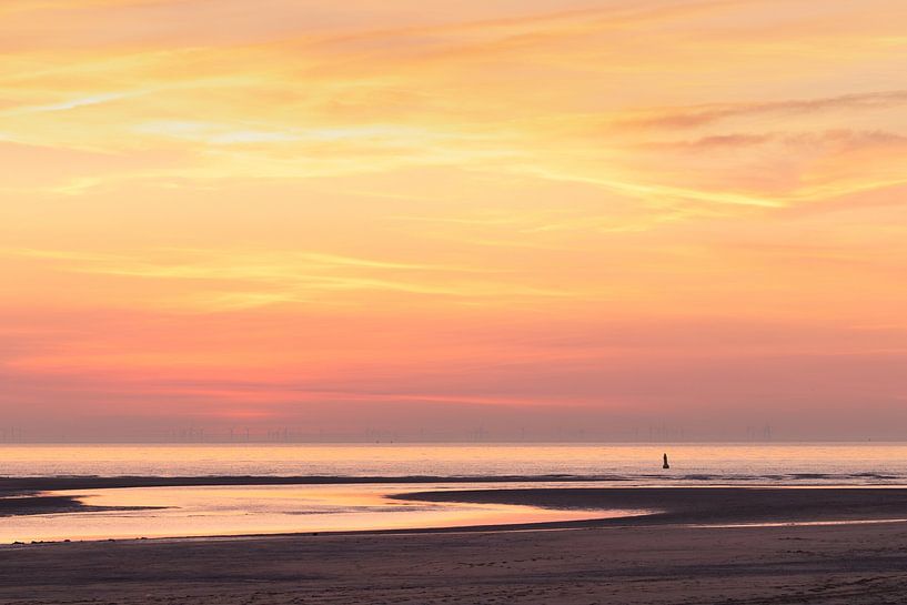 wanneer de zon net verdwenen is achter de horizon van Ria van den Broeke