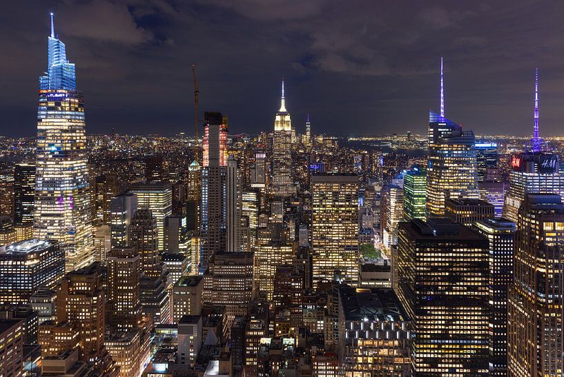 Skyline New York City - Empire State Building (U.S.A.) par Marcel Kerdijk