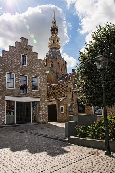 Straatje richting Stadhuis in Zierikzee par Charlene van Koesveld