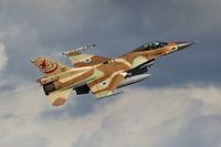 Israelische Luftwaffe F-16 Kampffalke