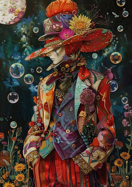 Élégance cosmique par Peinture Abstraite