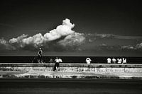 Kuba Havanna Meer am Boulevard