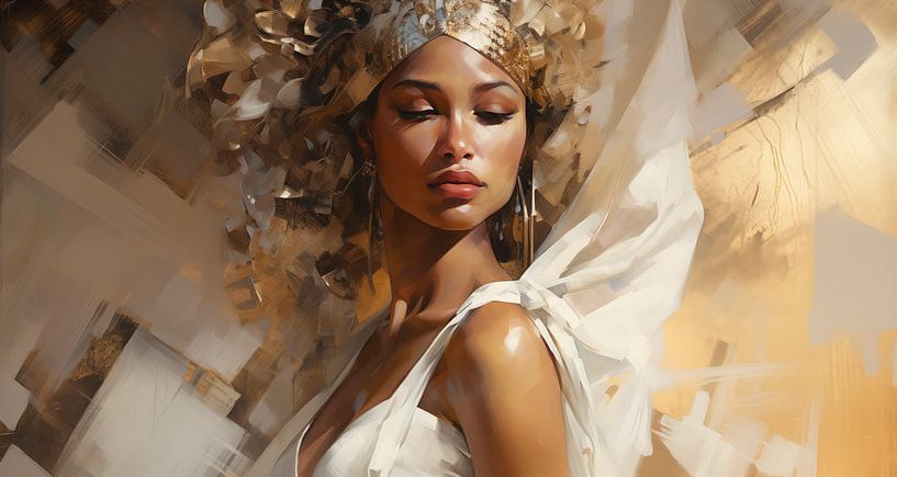 Nile's Elegy: Symphonie in Gold von Emil Husstege