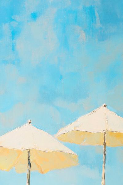 Sonnige Tage am Himmel von Poster Art Shop