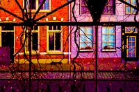 Hollandse gevels met Kerst