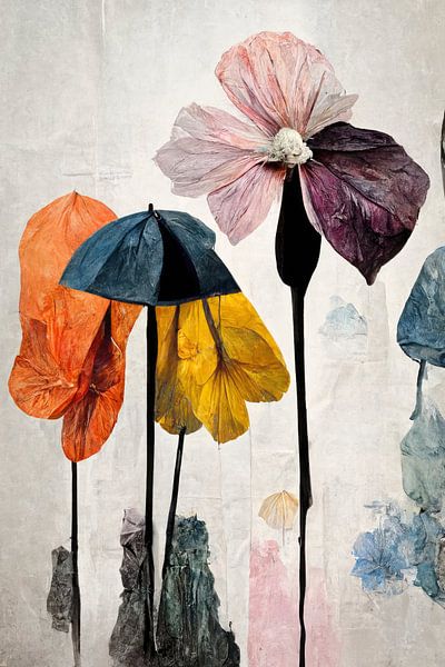 Umbrella Flowers No 2 von Treechild
