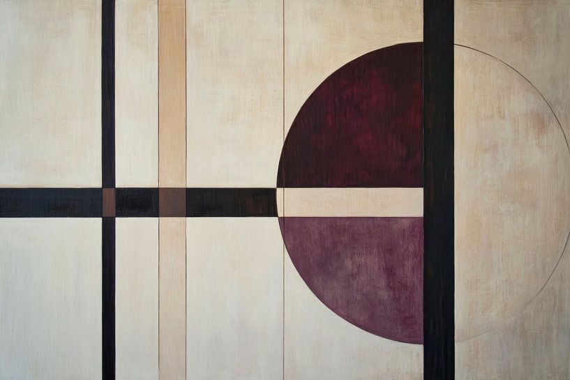 Abstrakte Komposition von Poster Art Shop