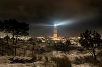 Le village couvert de neige