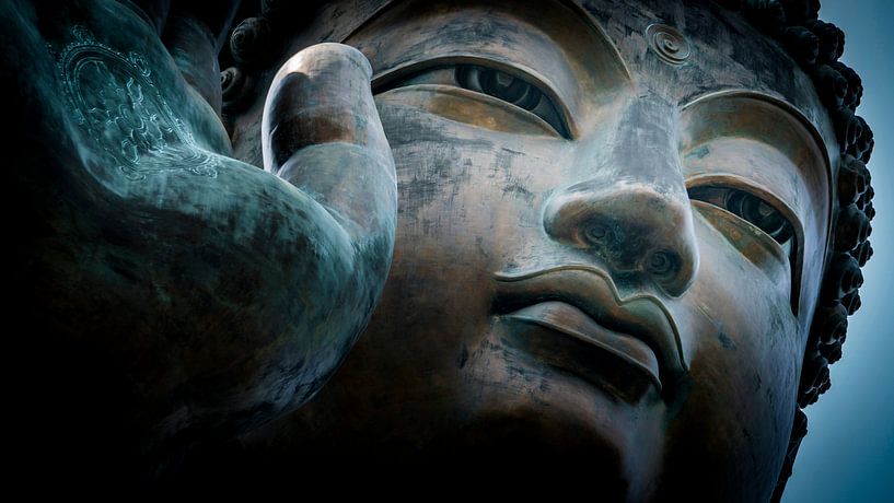 Großer Buddha Hongkong von Lex van Lieshout