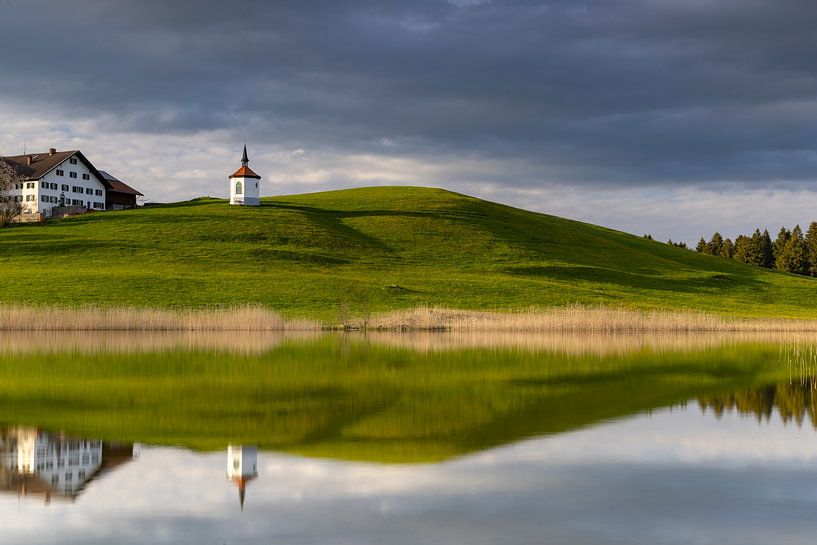 Evening atmosphere at Lake Hegratsried by Andreas Müller