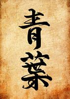 Japanische Kalligraphie-Kunst