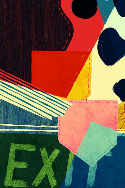 Exit Abstrakte Malerei von ComfortQ