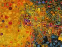 Stadtplan Tokio | Weltstädte | Gold Pink