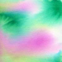 Schmetterlinge im Bauch - Detail eines Aquarells - Gemälde aus Acrylfarbe auf Papier