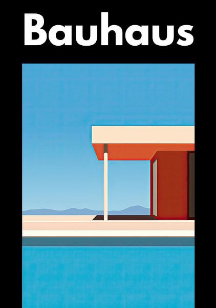 Poster Bauhaus impression d'art par Niklas Maximilian