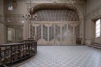 Stairwell in an old theatre