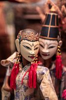 Wajang poppen gemaakt op Java