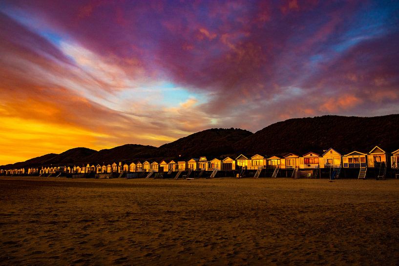 Zonsondergang Zeeland von Dirk-Jan Van Daal