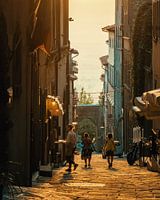 Sonnenuntergang in Cortona