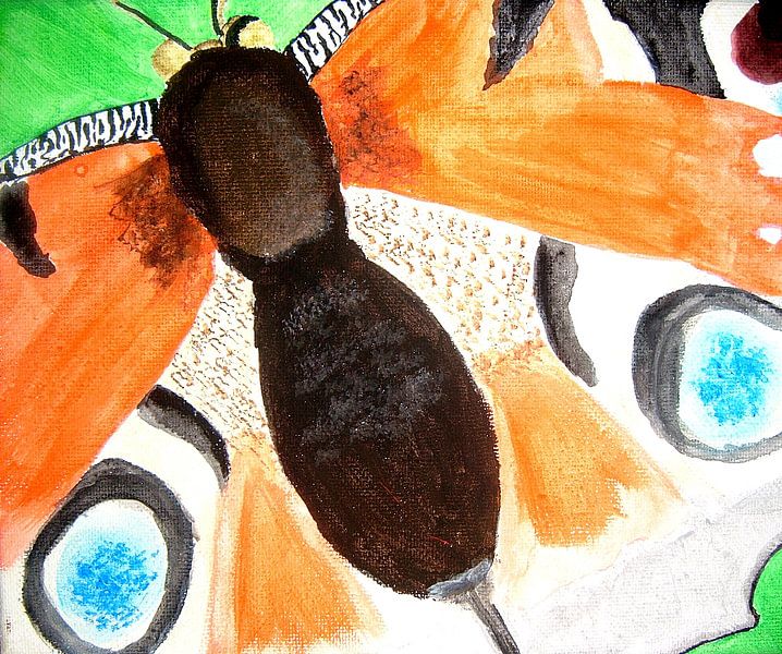 Schmetterling von Desiree Barents