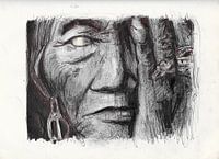 AUGE EINER INDISCHEN FRAU