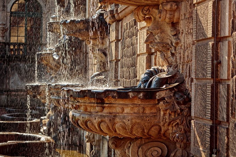 Fountains @ Zwinger Dresden by Rob Boon