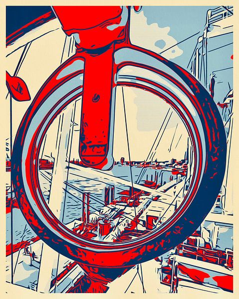 Auf See #2 Hamburger Hafen von zam art