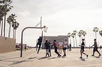 Strandpromenade von Venice.