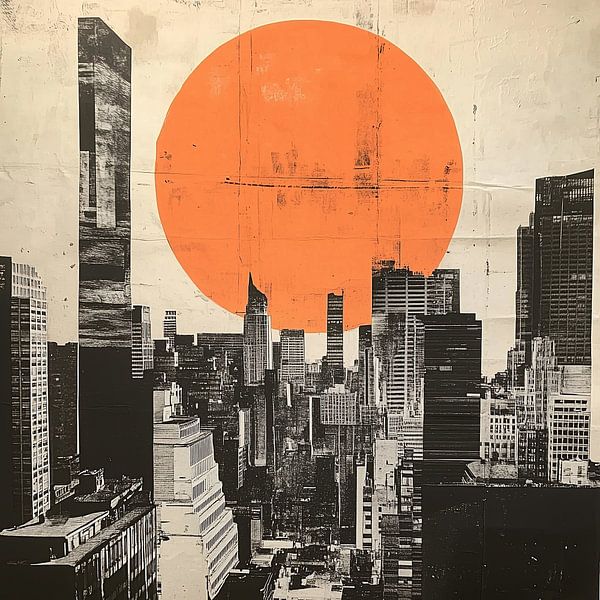 Sous le soleil orange par Thea