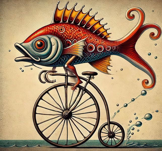 Fische unterwegs I von Kay Weber