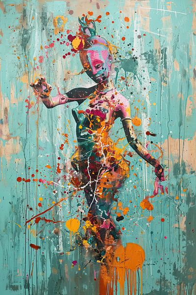 Eruption von Blickfänger Gemälde