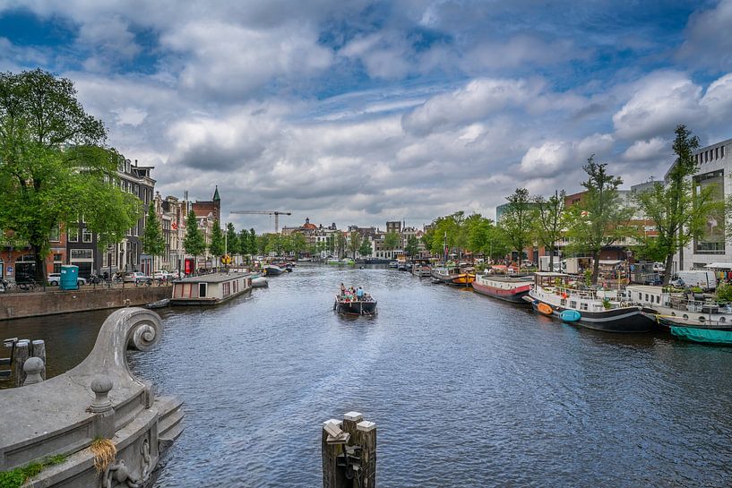 Blick auf die Amstel von Ivo de Rooij