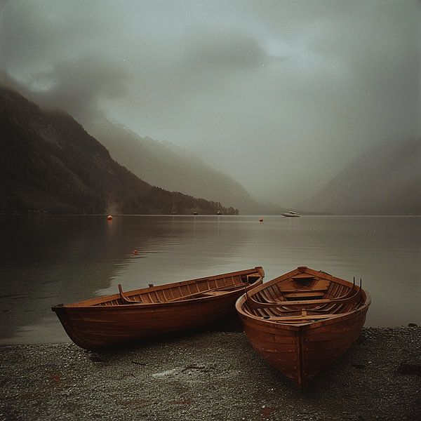 Ciel croate dramatique sur la côte d'Istrie par Karina Brouwer