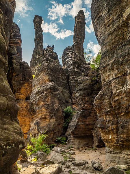 Bielatal, Saxon Switzerland - Herkulessäulen by Pixelwerk