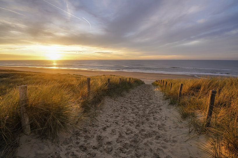 Beach, sea and sun.... crazy on the coast by Dirk van Egmond