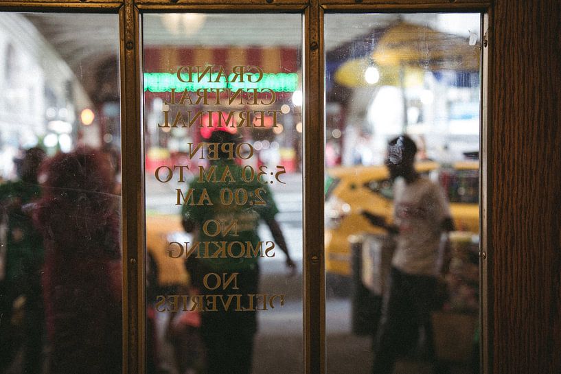 Der Ausgang der Grand Central Station in New York von Bert Broer