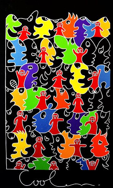 The Gingerbread Party by Art By Coolen