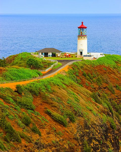 Der Kilauea-Leuchtturm auf Kauai, Hawaii von Henk Meijer Photography