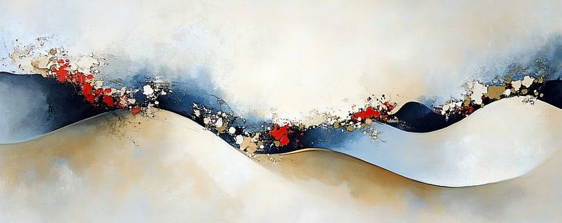 Abstract Dynamisch van De Mooiste Kunst