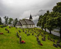 Mystical mist in the Hardangerfjord