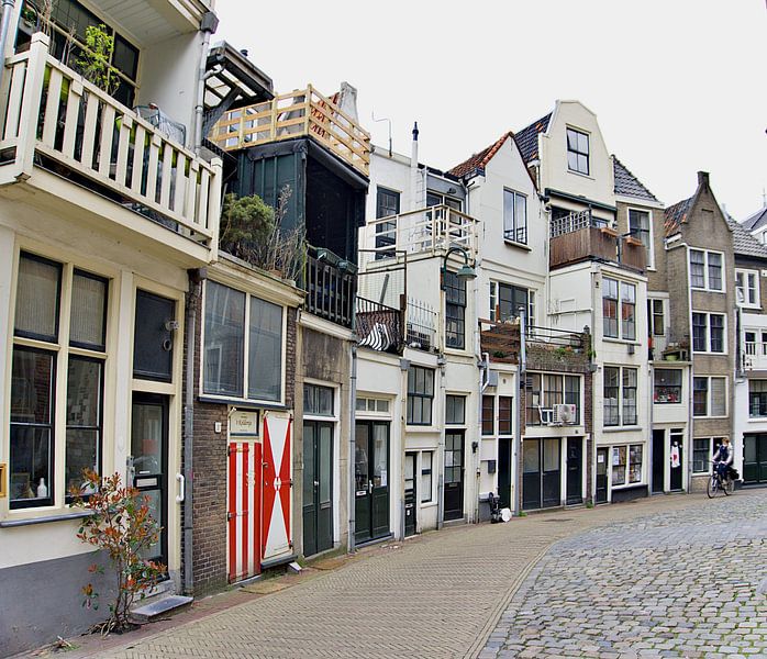 Gouda behind the church by joyce kool