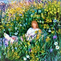 Green green flower flower flower