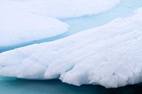 Eisscholle in der Antarktis